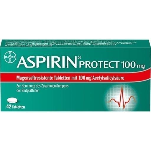 ASPIRIN Protect 100 mg acetylsalicylic acid tablets UK