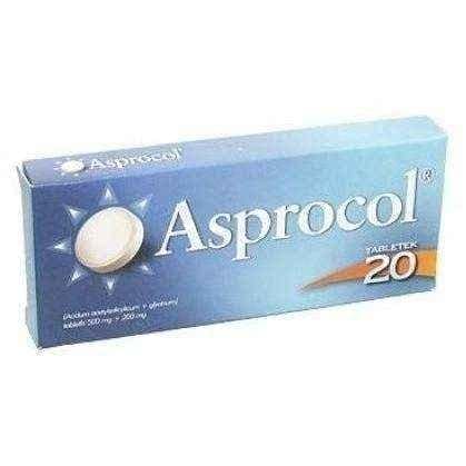 ASPROCOL x 20 tablets lower leg pain UK