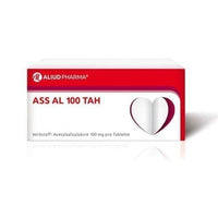 ASS AL 100 TAH acetylsalicylic acid tablets UK