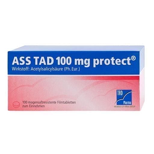 ASS TAD 100 mg acetylsalicylic acid UK