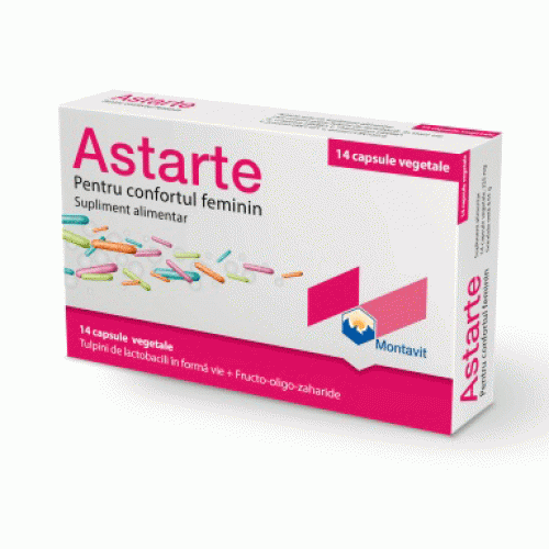 ASTARTE 14 probiotic capsules for women UK