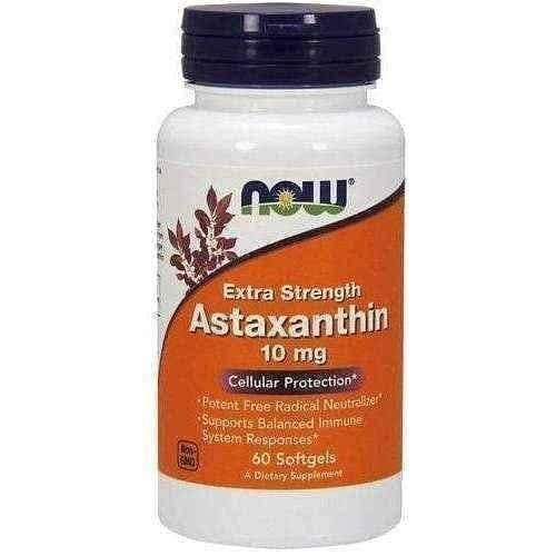 Astaxanthin 10mg x 60 softgels capsules UK