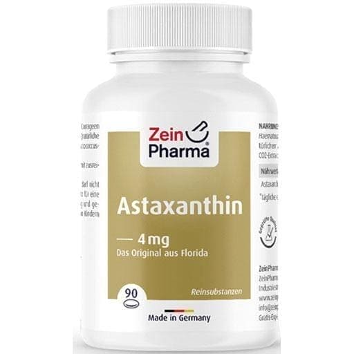 ASTAXANTHIN 4 mg per capsule 90 pcs green algae UK