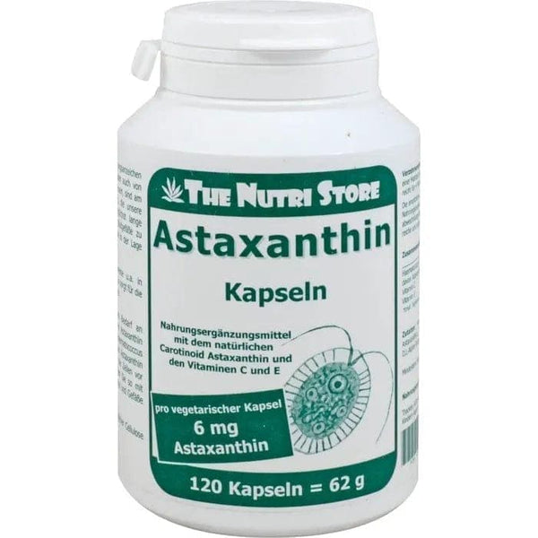 ASTAXANTHIN 6 mg, blue green algae, Haematococcus pluvialis UK