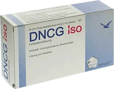 Asthma symptoms, Asthmatic symptoms, DNCG ISO solution for a nebulizer UK