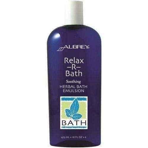 AUBREY Relax-R-Bath relaxing herbal bath lotion 473ml UK
