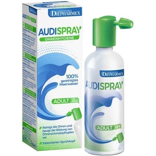 AUDISPRAY sea water, hypertonic Adult Ear Spray UK