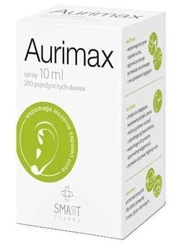 Aurimax ear spray, inner ear infection UK