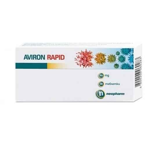 AVIRON RAPID 360 mg. 20 tablets, AVIRON RAPID UK