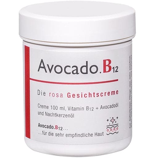 Avocado oil, AVOCADO.B12 face cream UK