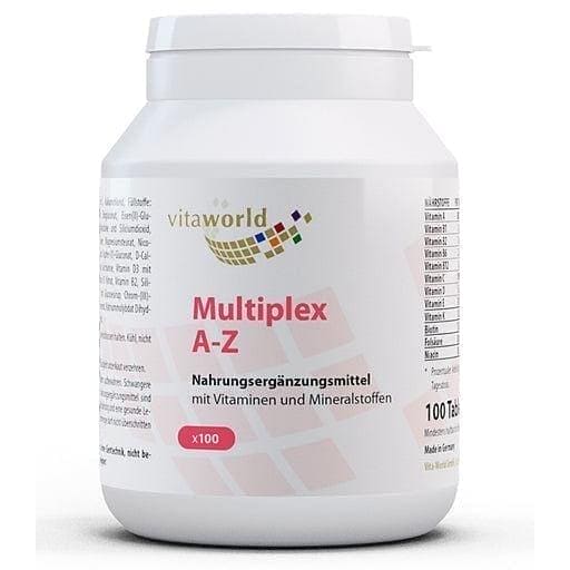 AZ multivitamins minerals MULTIPLEX UK