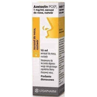 Azelastin POS nasal spray 1mg / ml 10ml, azelastine hydrochloride, allergic rhinitis UK