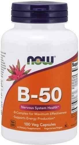 B-50 vitamins of group B x 100 capsules UK