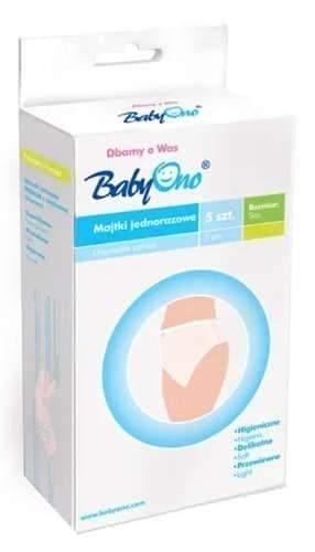Baby Ono Disposable postpartum panties XL x 5 pieces UK
