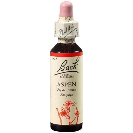 BACH FLOWER Aspen, homeopathy for anxiety, anxious, nervous UK