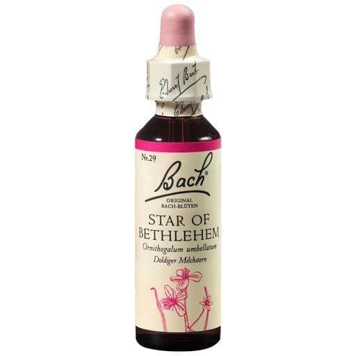 Bach flower remedies, Star of Bethlehem drops, emotional problems in adults UK