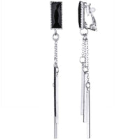 Baguette Clip-on Earrings UK