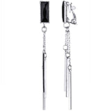 Baguette Clip-on Earrings UK