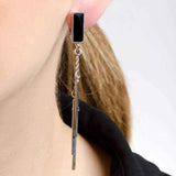 Baguette Clip-on Earrings UK