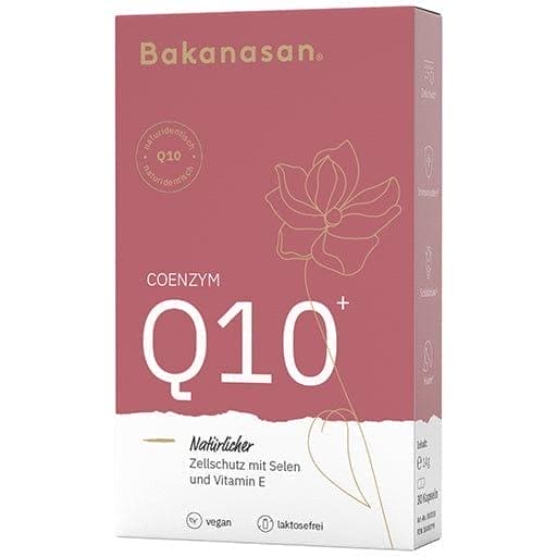 BAKANASAN Coenzyme Q10 Plus Capsules UK