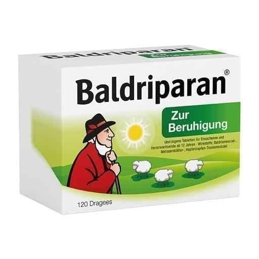 BALDRIPARAN Coated tablets for calming purposes 120 pcs UK