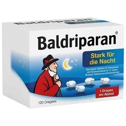 BALDRIPARAN Strong for the night coated tab. 120 pcs UK