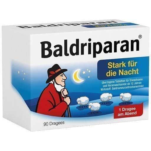 BALDRIPARAN Strong for the night coated tab. 90 pcs UK