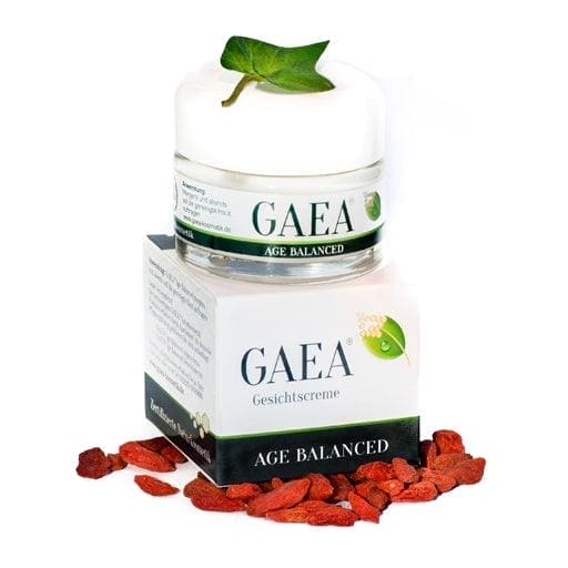 Baobab, almond oil, goji, GAEA Age Balanced Face Cream UK