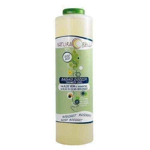 Bath gel and shower with aloe scent of musky 500ml UK