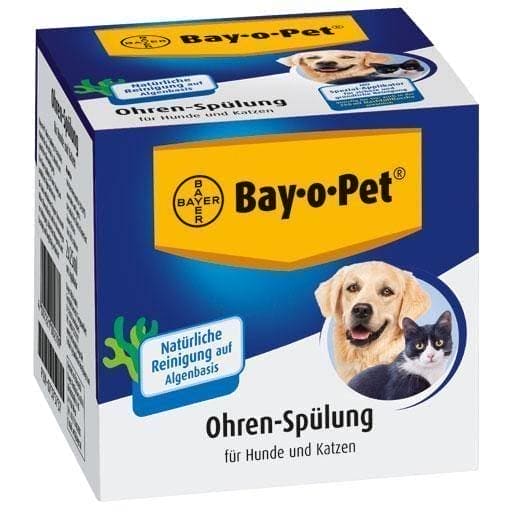 BAY-O-PET ear rinse, ear wax removal for dogs, cats UK