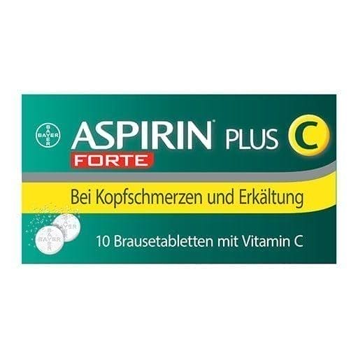 Bayer ASPIRIN C forte effervescent, acetylsalicylic acid UK