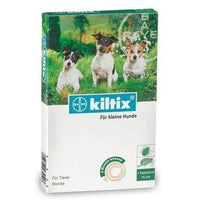 BAYER KILTIX collar flumethrin, propoxur for small dogs UK