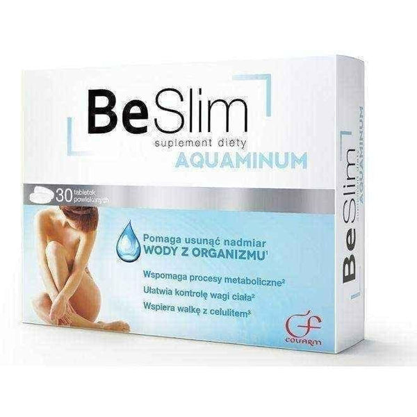 Be Slim AQUAMINUM x 30 tablets, the best way to lose weight UK