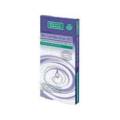 BEAUTY FORMULAS COLD WAX MINI Depilatory plasters x 36 pcs, hair removal UK