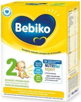 BEBIKO 2 powder 800g infant feeding over 6 months UK