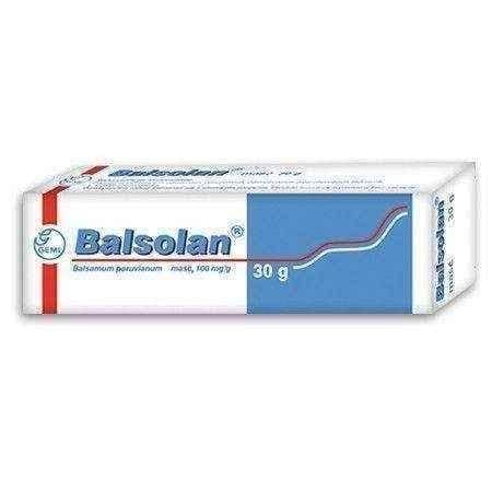 Bed sores - BALSOLAN ointment 30g UK