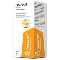 BEECRAFT Propolis drops mouthwash concentrate 50 ml UK