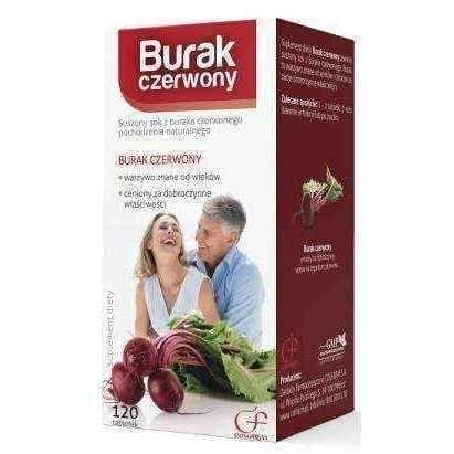 Beetroot juice, beetroot supplement BURAK Red x 120 tablets UK