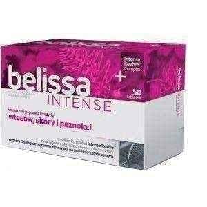 Belissa INTENSE, hair skin and nails vitamins, vitamins for skin UK