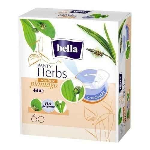 BELLA Panty Herbs Plantago sensitive panty liners x 60 pieces UK