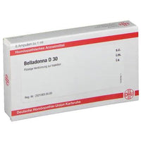 BELLADONNA D 30 ampoules UK