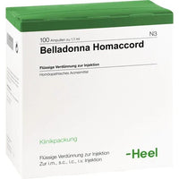 BELLADONNA HOMACCORD ampoules, sedative, to stop bronchial spasms in asthma and whooping cough UK