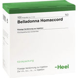 BELLADONNA HOMACCORD ampoules, sedative, to stop bronchial spasms in asthma and whooping cough UK