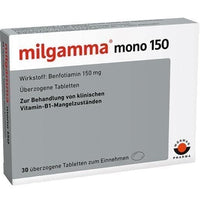 Benfotiamine MILGAMMA mono 150 coated tablets UK