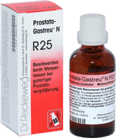 Benign prostate enlargement, PROSTATA-GASTREU N R25 mixture UK