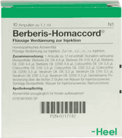 BERBERIS HOMACCORD ampoules, Heel home remedies for uti UK