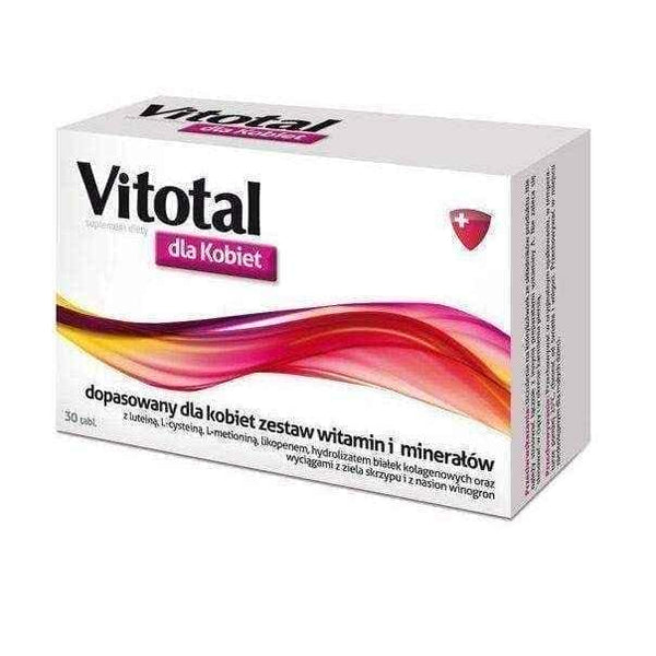 Best multivitamins for women VITOTAL Women UK