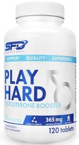 Best natural testosterone booster, Men's testosterone booster, Play hard UK
