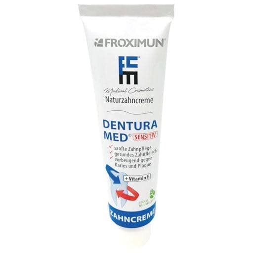 Best toothpaste for sensitive teeth, DENTURA MED sensitive toothpaste UK