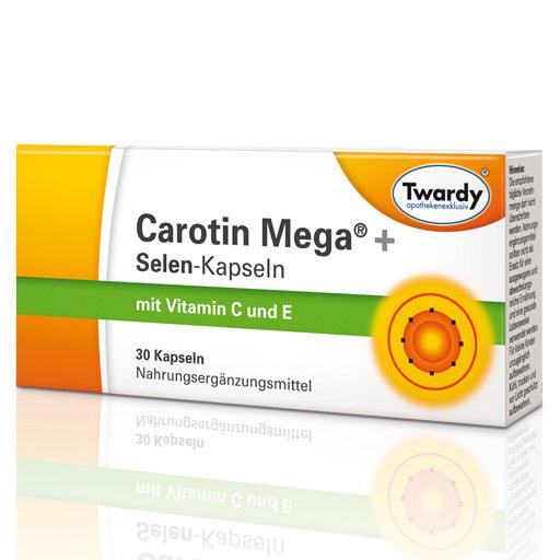 Beta-carotene, CAROTIN MEGA+Selenium capsules UK